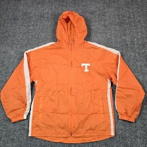 Tennessee Volunteers Jacket Boys Large Orange NCAA Football Genuine Stuff